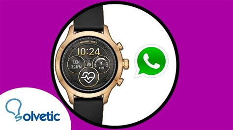 whatsapp für smartwatch michael kors|How TO INSTALL WhatsApp on Michael Kors Smartwatch.